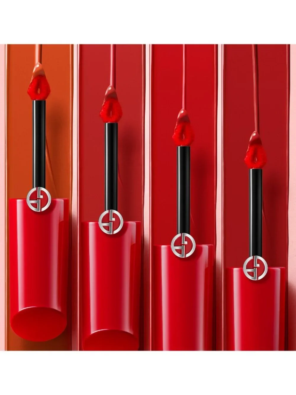Giorgio Armani Beauty Gift Set-Lip Maestro Intense Velvet Color 3 Shades-2pc-NEW